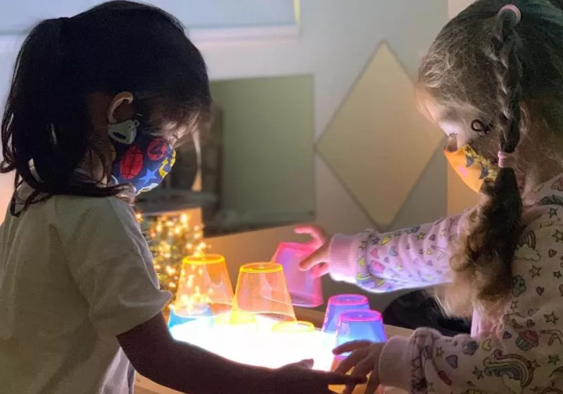 Preschool lights and shadows