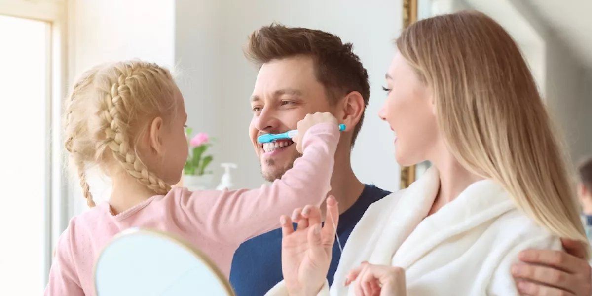 Teaching dental health to young children
