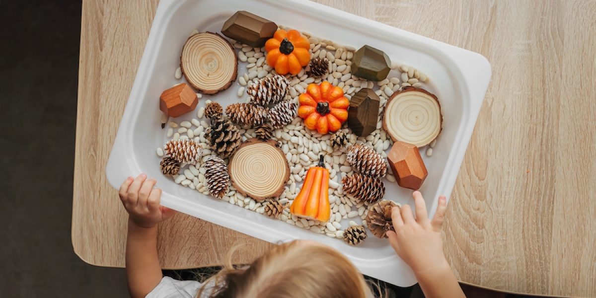 Fall themed Sensory Play Ideas