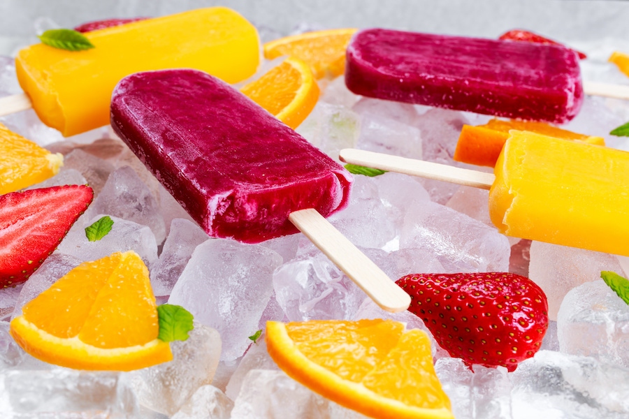 Delicious and healthy summer snacks for children