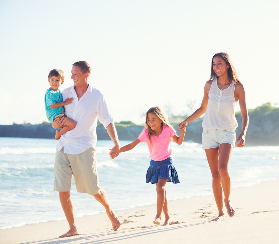 Tips for vacationing with young children