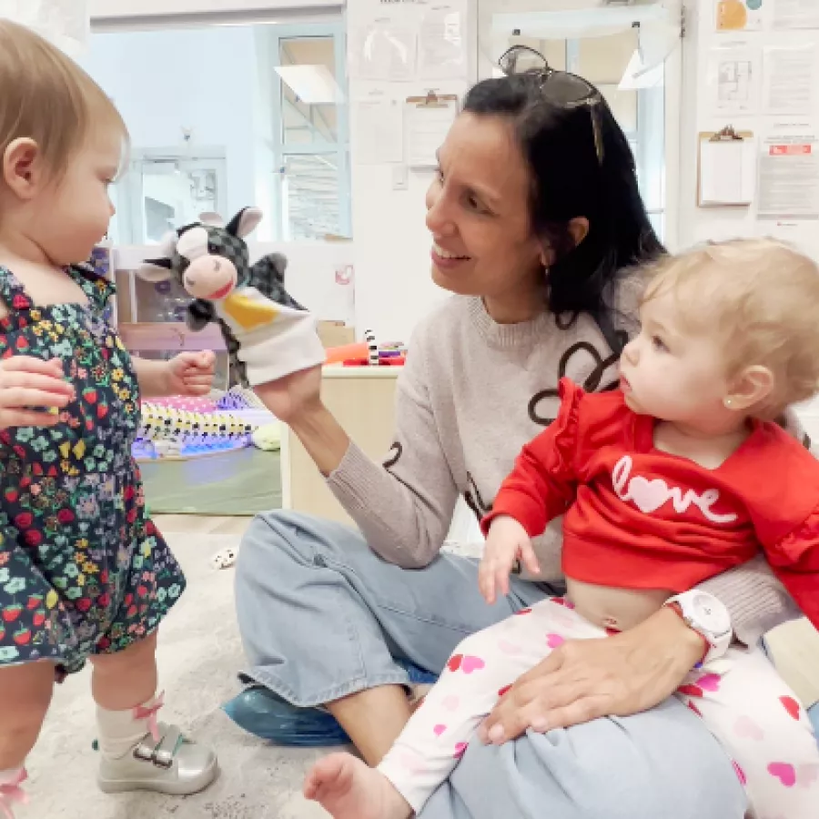 Infant classroom at coral gables