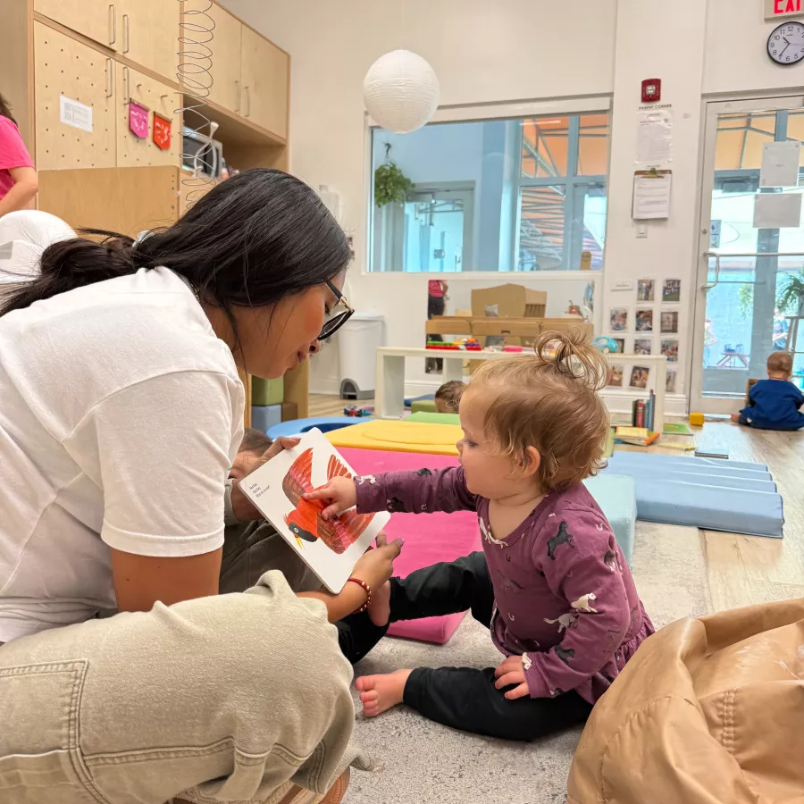 Baby and teacher at kla coral gables converted