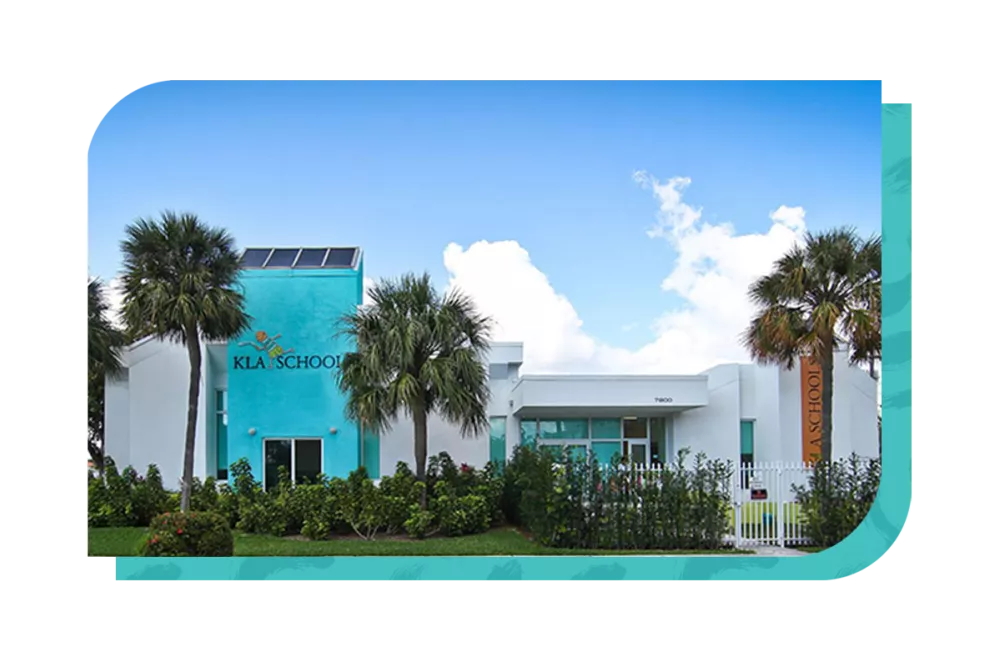 a front view of the north bay village preschool building
