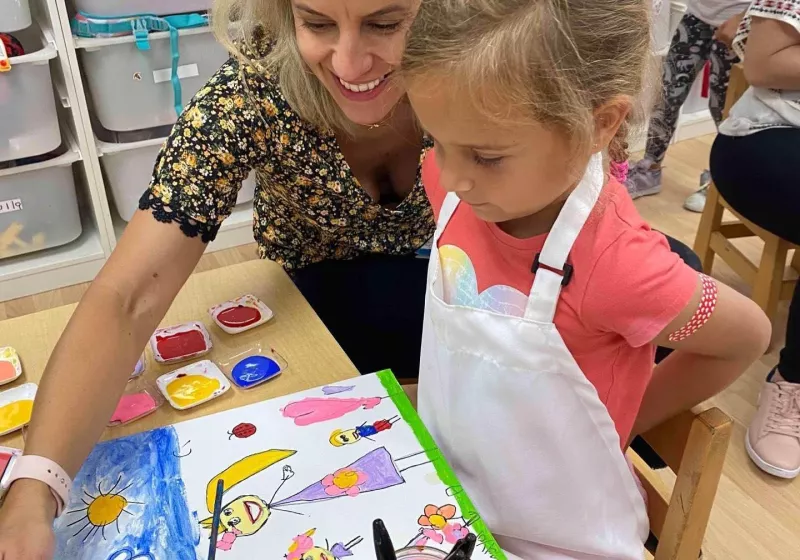 Learning by doing art