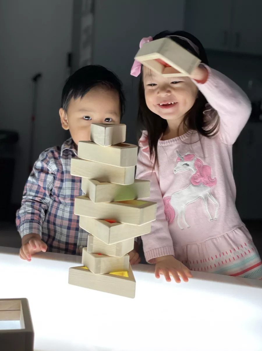 Light table children