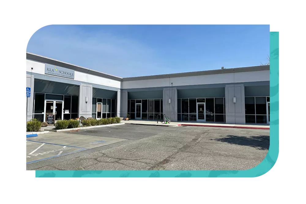 front view of the preschool in walnut creek