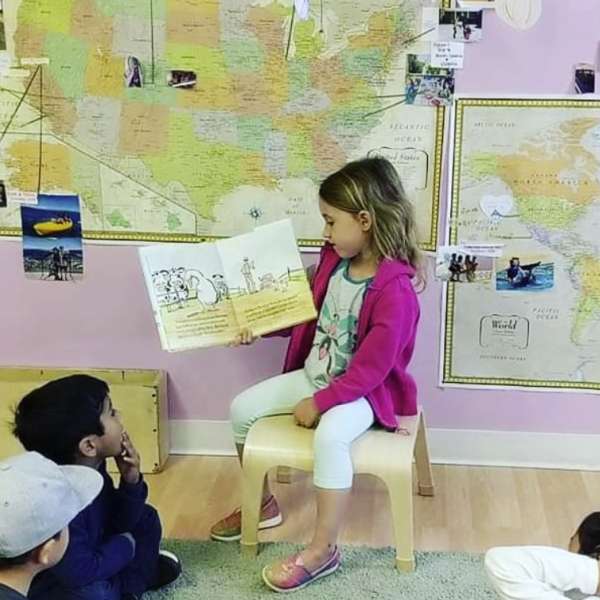 Girl reading